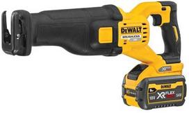 dewalt akumuliatorinis tiesinis - DeWALT DCS389X2-QW 3000 spm Juoda, Geltona - 1 nuotrauka