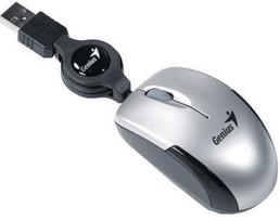 Genius Micro Traveler V2 Silver (Sidabrinė)