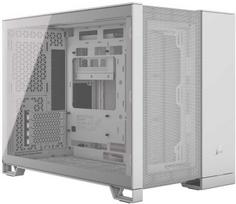 atx korpusai - Corsair 2500D Airflow (Skaidrus/baltas) - 1 nuotrauka