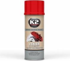 dazai - Stabdžių apkabos dažai K2 Caliper 400ml, raudona - 1 nuotrauka