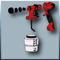 dazu elektrinis purkstuvas - Einhell Einhell TC-SY 700 S - 4 nuotrauka
