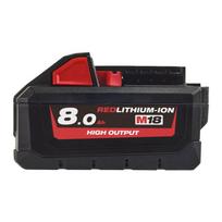 milwaukee akumuliatoriaus - Milwaukee M18HB8; 18 V; 8,0 Ah; Li-ion - 1 nuotrauka