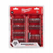 impactas milwaukee - 56 dalių smūginių antgalių rinkinys MILWAUKEE SHW - 2 nuotrauka
