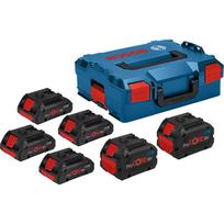 bosch procore 4.0ah 18v - Bosch Akku-Pack 4x ProCORE18V 4.0Ah+2x 8.0Ah - 1 nuotrauka