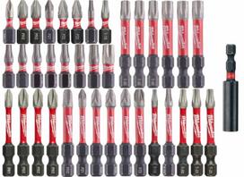 raktu komplektas - Milwaukee Accessories Sukimo antgalių rinkinys 38vnt. Milwaukee (raudoni) - 1 nuotrauka