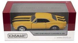 kinsmart - Kinsmart 1967 Chevrolet Camaro Z/28 KT5341 (Juoda/geltona) - 2 nuotrauka