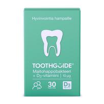 TOOTHGUIDE®  gerosios bakterijos burnai ir vitaminas D3, 30 pastilių, 24 g