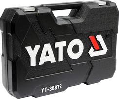 raktu rinkinia - Yato 1/4" 1/2" (YT-38782), 72 vnt. - 2 nuotrauka