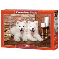 Castorland Samoyed Puppies Say Hello 1000 det.