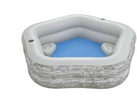 senukai baseinai - Baseinas Bestway TruPrint, 213 x 206 x 53 cm, pilkas - 2 nuotrauka