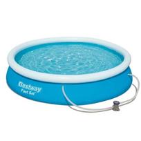 Baseinas Bestway Fast Set, 366x76cm, su filtru