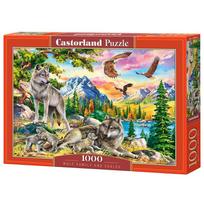 Castorland Wolf Family and Eagles 1000 det.