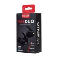 mini bluetooth ausines - MAXELL MINI DUO su įkrovimo dėklu, Juoda - 2 nuotrauka