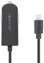 Forever M-02 Apple Lightning Car Charger 2.1A 1.2m Black