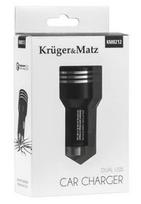Kruger&Matz Dual USB Quick Charge 3.0 Car Charger Black