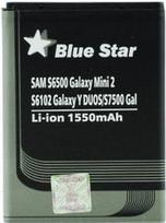 BlueStar Battery For Samsung S6500 mini 2/S6102 Y Duos Li-Ion 1550mAh Analog