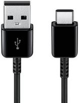 usb type c laidas - Samsung USB To Type-C Cable 1m Black OEM - 1 nuotrauka
