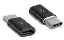 Mocco Micro USB To USB Type-C Adapter Black