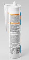 knauf - Silikonas Knauf, 300 ml, balta - 1 nuotrauka
