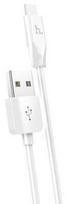 hoco usb type c - Hoco Premium Rapid USB To USB Type-C 1m White - 1 nuotrauka