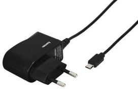 charger pakrovejas - Hama Charger Euro plug / Micro USB Black - 1 nuotrauka