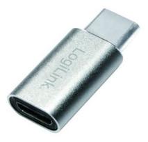 micro usb b 2 0 - LogiLink Adapter USB / Micro USB Silver - 1 nuotrauka