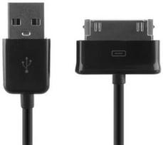 Forever 30pin USB Cable For Galaxy Tab 1m Black