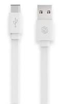 Nillkin Universal Flat & Soft Silicone Cable USB To Type-C White
