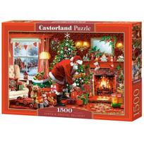 puzzle 1500 - Castorland Santa's special delivery 1500 det. - 2 nuotrauka