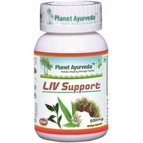 liv papildai - Planet Ayurveda Liv Support, 60 kapsulių - 2 nuotrauka