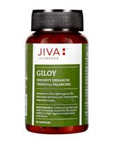 Pirkti Širdžialapė drabsnė Giloy Guduchi, Jiva Ayurveda, 60 kapsulių - Photo 1