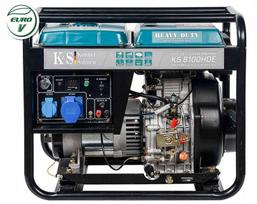 generatorius 6 kw - Könner&Söhnen KS 8100HDE EURO V - 2 nuotrauka