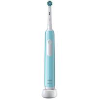dantu sepetelio deklas - Braun Oral-B Pro 1 Cross Action Caribbean, Mėlyna - 2 nuotrauka