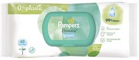 Drėgnos servetėlės Pampers Harmonie Aqua, 48 vnt.