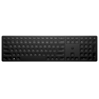 hp 450 klaviatura - HP 450, Anglų (US), juoda, belaidė - 1 nuotrauka