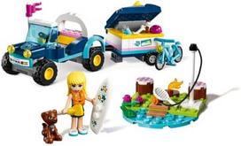 lego friends - LEGO FRIENDS Stephanie bagis ir priekaba 41364 - 2 nuotrauka