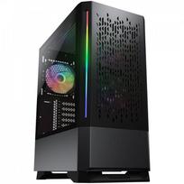 mini itx korpusas - Cougar MX430 Air RGB Black (Juodas) - 1 nuotrauka