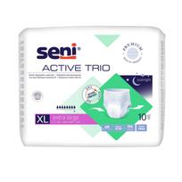 seni active - SENI ACTIVE TRIO EXTRA LARGE, Sauskelnės-kelnaitės, 10vnt. - 1 nuotrauka