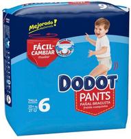 6 pts - Dodot Pants, 6 dydis, 15 kg, 27 vnt. - 2 nuotrauka