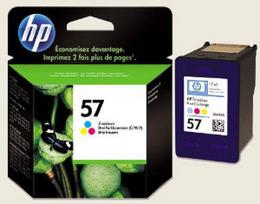 hp spausdintuvas spalvuotas - HP 57 Tri-Colour, mėlyna/raudona/geltona - 2 nuotrauka
