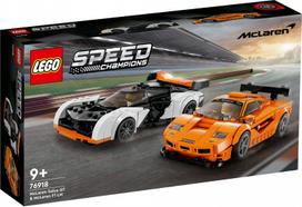 lego modeliai -  LEGO Speed Champions McLaren Solus GT ir McLaren F1 LM 76918 - 3 nuotrauka