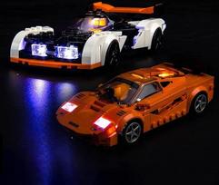 lego modeliai -  LEGO Speed Champions McLaren Solus GT ir McLaren F1 LM 76918 - 12 nuotrauka