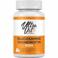 UltraVit Glucosamine Chondroitin MSM, 90 vnt.