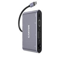 usb c laidas 4k - CANYON CNS-TDS14, 8 in 1 - 1 nuotrauka