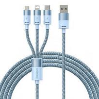 Baseus USB-C + Micro + Lightning 3,5A, 1.2m