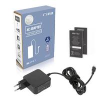 45w adapteris - MITSU AC ADAPTER USB-C 45 W TYPE C - 1 nuotrauka