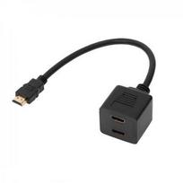 Šakotuvas HDMI 1.4(M)-> 2xHDMI 1.4(F)