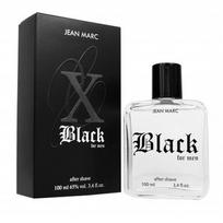 losjonas po skutimosi vyrams - Losjonas po skutimosi Jean Marc X Black For Men vyrams, 100 ml - 1 nuotrauka