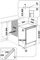 ermitazas saldytuvai - Beko BU1154HCN - 4 nuotrauka