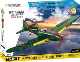 konstruktorius cobi - Cobi Historical Collection Kawasaki Ki-61-I 5740, plastikas - 2 nuotrauka